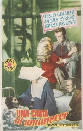 PROGRAMA DE CINE. UNA CARTA AL AMANECER