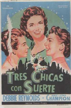 PROGRAMA DE CINE. TRES CHICAS CON SUERTE