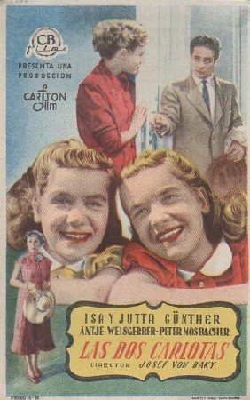 PROGRAMA DE CINE. LAS DOS CARLOTAS