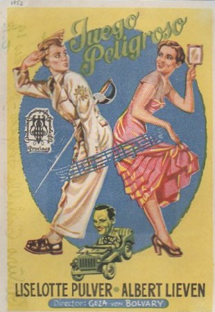 PROGRAMA DE CINE. JUEGO PELIGROSO