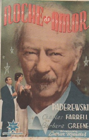 PROGRAMA DE CINE. NOCHE DE AMOR
