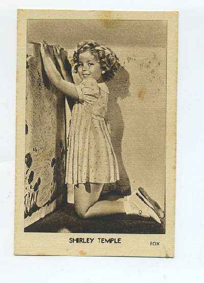 PROGRAMA DE CINE-POSTAL: SHIRLEY TEMPLE