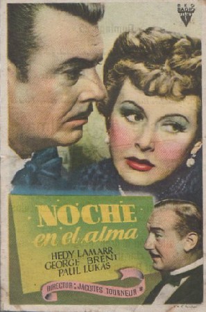 PROGRAMA DE CINE. NOCHE EN EL ALMA