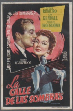 PROGRAMA DE CINE. LA CALLE DE LAS SOMBRAS