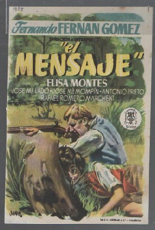 PROGRAMA DE CINE. EL MENSAJE