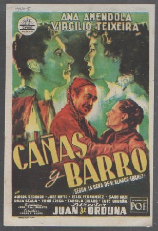 PROGRAMA DE CINE. CAÑAS Y BARRO