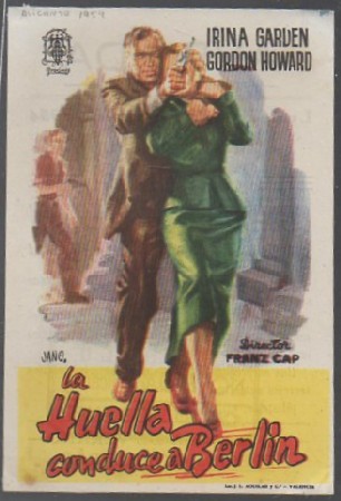 PROGRAMA DE CINE. LA HUELLA CONDUCE A BERLÍN
