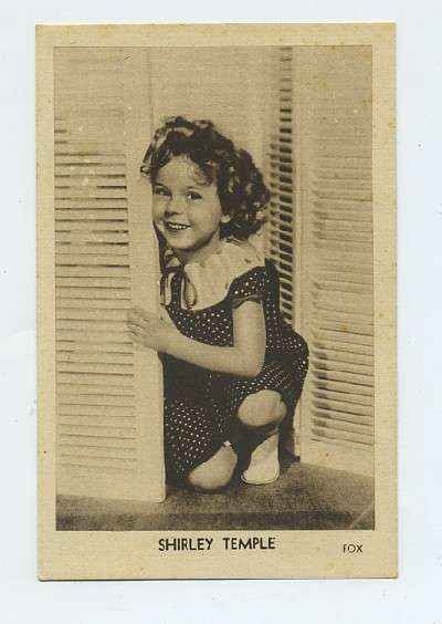 PROGRAMA DE CINE-POSTAL: SHIRLEY TEMPLE