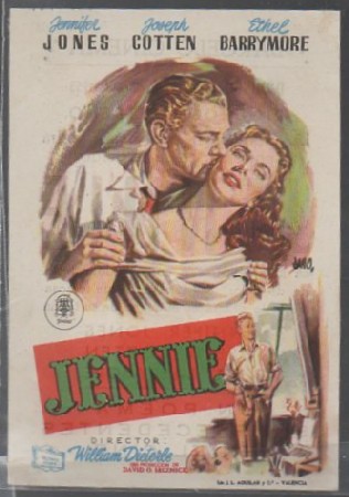 PROGRAMA DE CINE. JENNIE