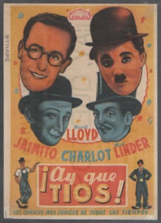 PROGRAMA DE CINE. ¡AY QUE TÍOS!