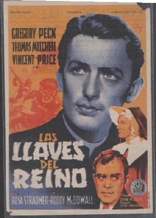 PROGRAMA DE CINE. LAS LLAVES DEL REINO