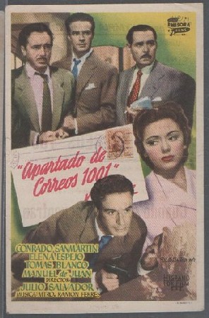 PROGRAMA DE CINE. APARTADO DE CORREO 1001