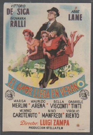 PROGRAMA DE CINE. EL AMOR LLEGA EN VERANO