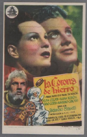 PROGRAMA DE CINE. LA CORONA DE HIERRO