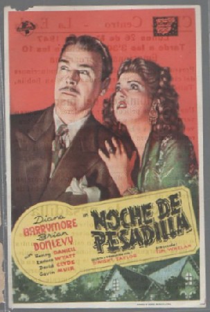 PROGRAMA DE CINE. NOCHE DE PESADILLA
