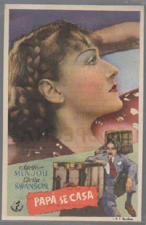 PROGRAMA DE CINE. PAPÁ SE CASA