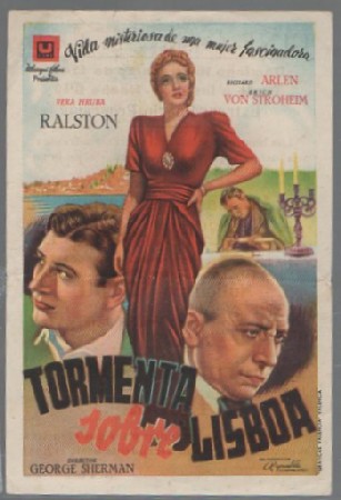 PROGRAMA DE CINE. TORMENTA SOBRE LISBOA