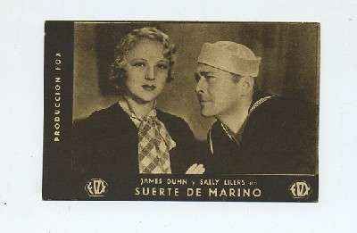 PROGRAMA DE CINE-TARJETA:SUERTE DE MARINO