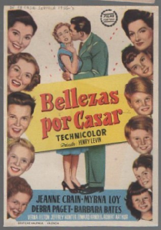 PROGRAMA DE CINE. BELLEZAS POR CASAR