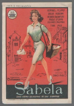 PROGRAMA DE CINE. SABELA