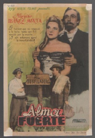 PROGRAMA DE CINE. ALMA FUERTE