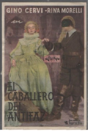 PROGRAMA DE CINE. EL CABALLERO DEL ANTIFAZ