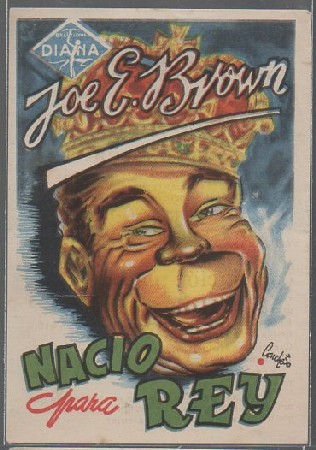 PROGRAMA DE CINE. NACIÓ PARA REY