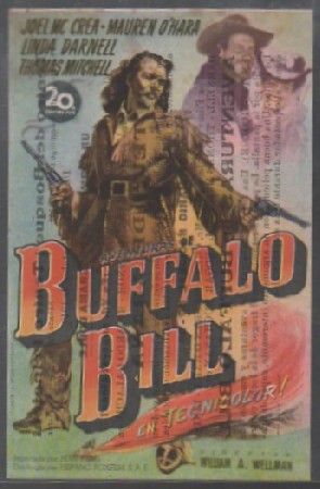 PROGRAMA DE CINE. BUFFALO BILL