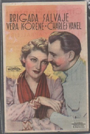 PROGRAMA DE CINE. BRIGADA SALVAJE