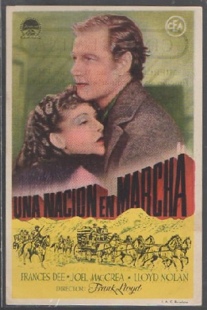 PROGRAMA DE CINE. UNA NACIÓN EN MARCHA