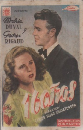 PROGRAMA DE CINE. 16 AÑOS