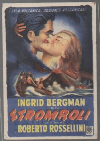 PROGRAMA DE CINE. STROMBOLI