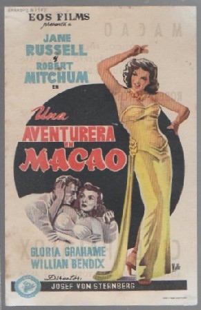 PROGRAMA DE CINE. UNA AVENTURA DE MACAO