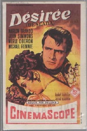 PROGRAMA DE CINE. DESIREÉ