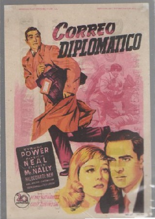 PROGRAMA DE CINE. CORREO DIPLOMÁTICO