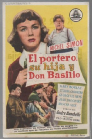 PROGRAMA DE CINE. EL PORTERO SU HIJA Y DON BASILIO
