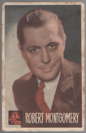 PROGRAMA DE CINE. ROBERT MONTGOMERY