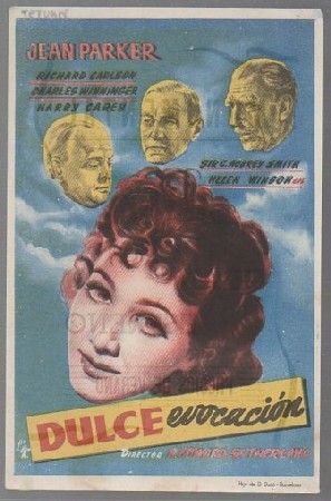 PROGRAMA DE CINE. DULCE EVOCACIÓN