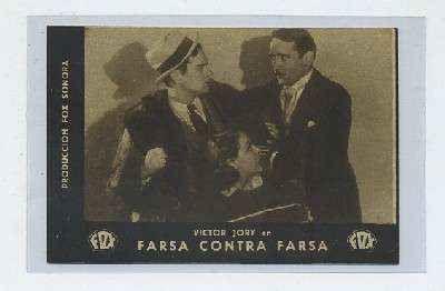 PROGRAMA DE CINE-TARJETA- FARSA CONTRA FARSA