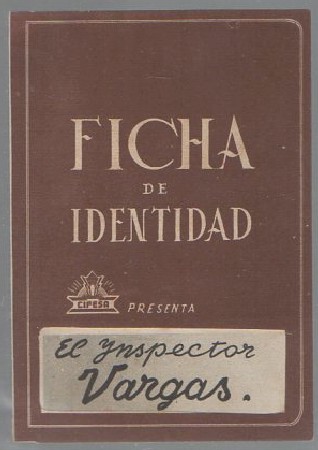 PROGRAMA DE CINE. EL INSPECTOR VARGAS