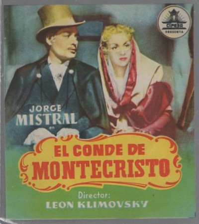 PROGRAMA DE CINE. EL CONDE DE MONTECRISTO