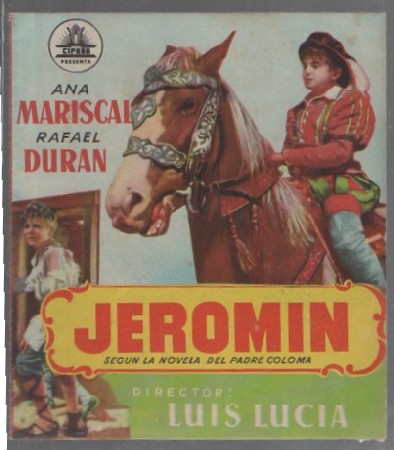 PROGRAMA DE CINE. JEROMIN