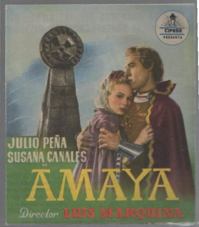 PROGRAMA DE CINE. AMAYA