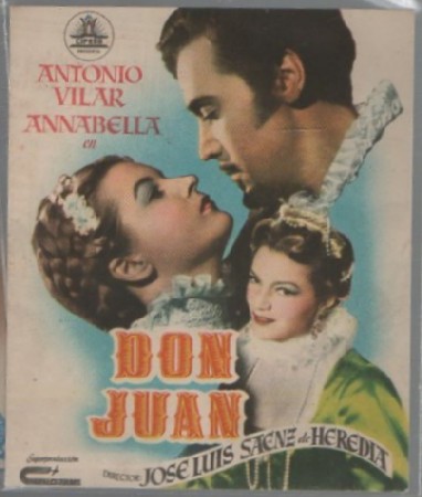 PROGRAMA DE CINE. DON JUAN