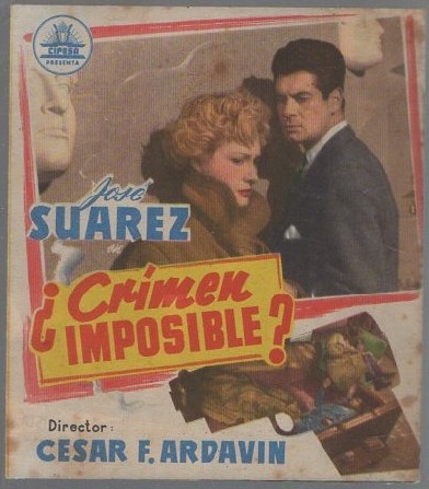 PROGRAMA DE CINE. ¿CRIMEN IMPOSIBLE?