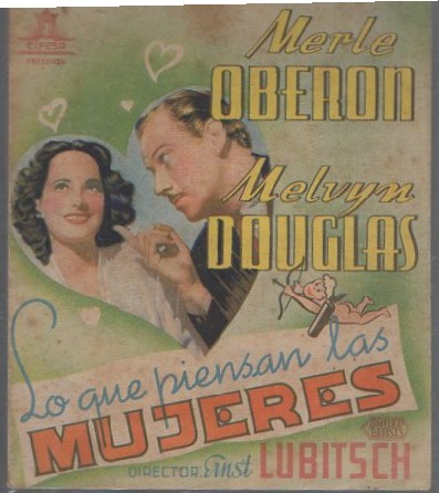 PROGRAMA DE CINE. LO QUE PIENSAN LAS MUJERES