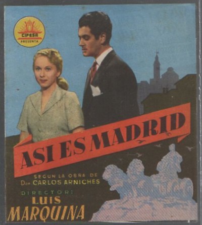 PROGRAMA DE CINE. ASÍ ES MADRID