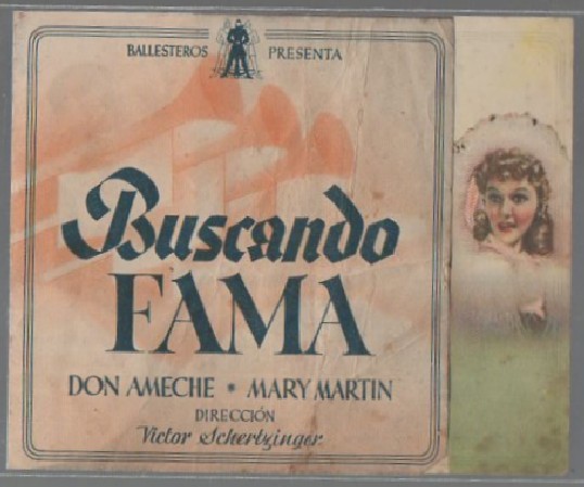 PROGRAMA DE CINE. BUSCANDO FAMA
