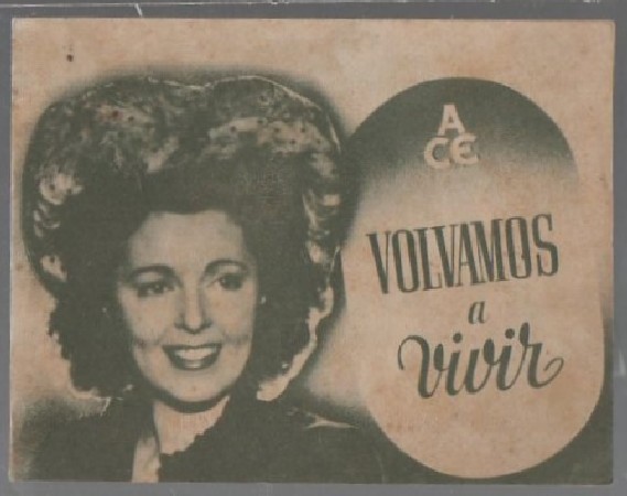 PROGRAMA DE CINE. VOLVAMOS A VIVIR