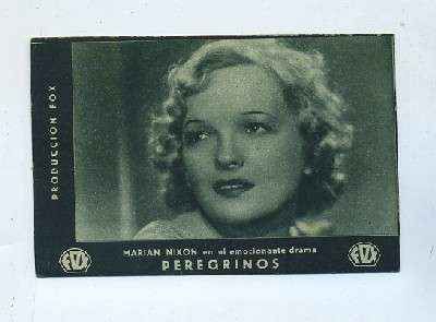 PROGRAMA DE CINE-TARJETA-PEREGRINOS